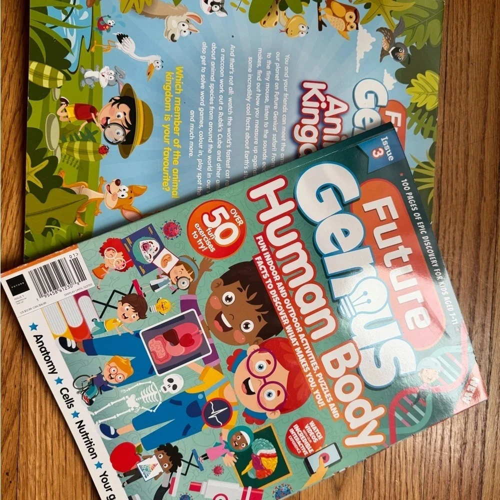 Future Genius Activity Book - Colorful Learning for Kids